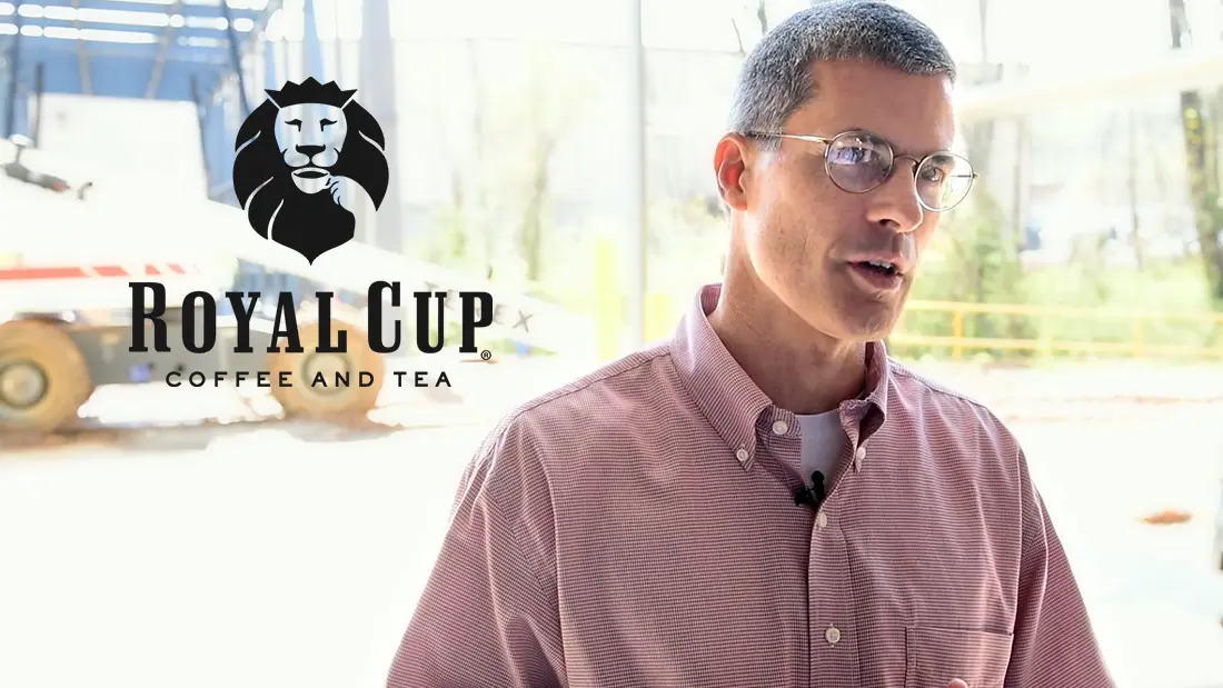 Video Royal Cup Coffee Cover