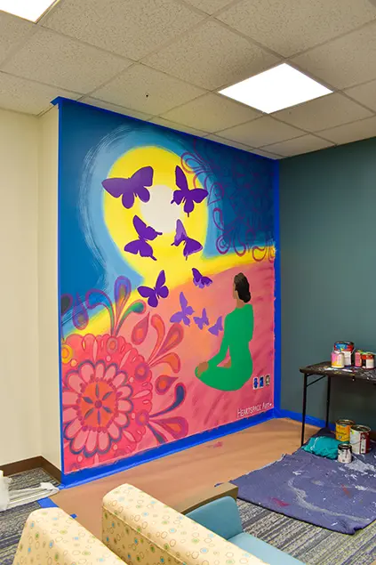 UF Health Mural