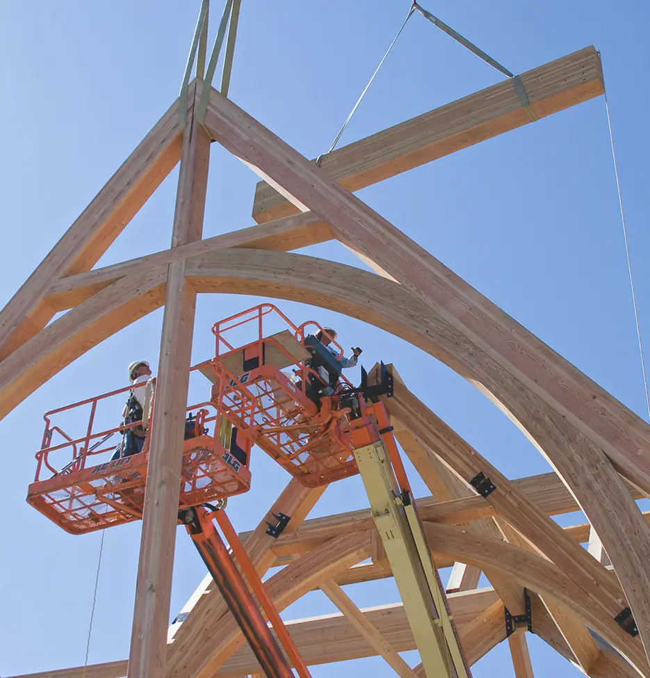 Collage Contruction Trusses