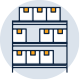 Icon Stocked Warehouses